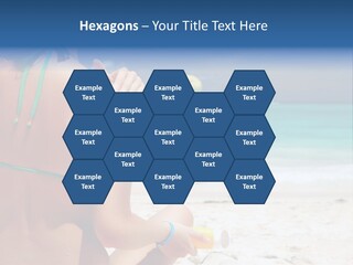 Cream Bodylotion Vacation PowerPoint Template