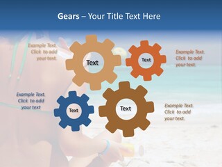 Cream Bodylotion Vacation PowerPoint Template