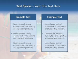 Cream Bodylotion Vacation PowerPoint Template