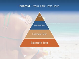 Cream Bodylotion Vacation PowerPoint Template