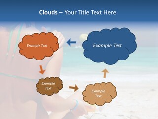 Cream Bodylotion Vacation PowerPoint Template