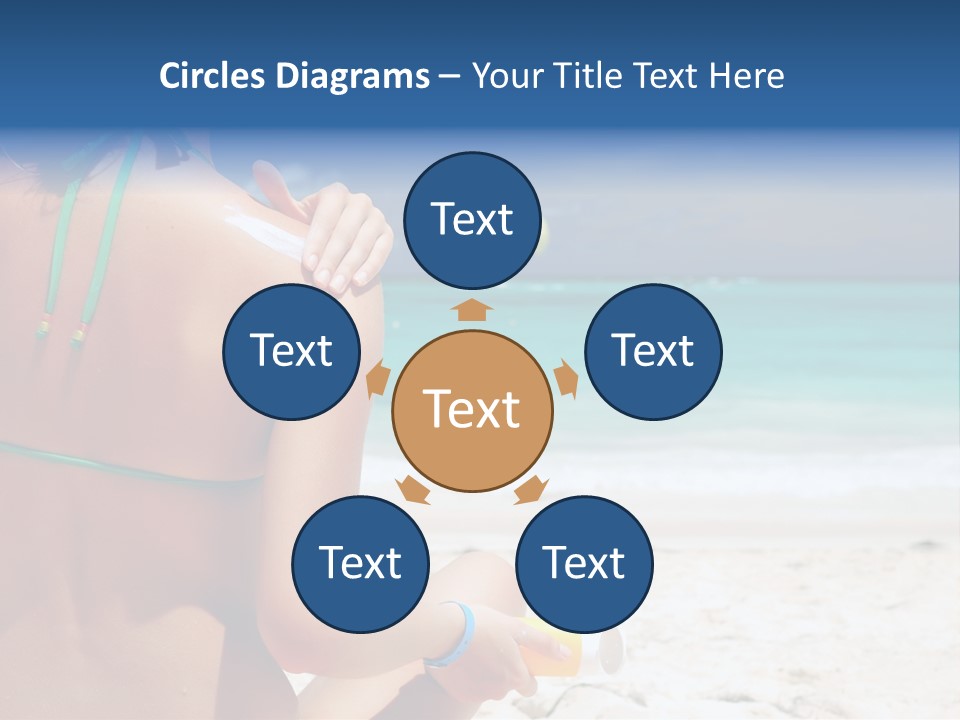 Cream Bodylotion Vacation PowerPoint Template