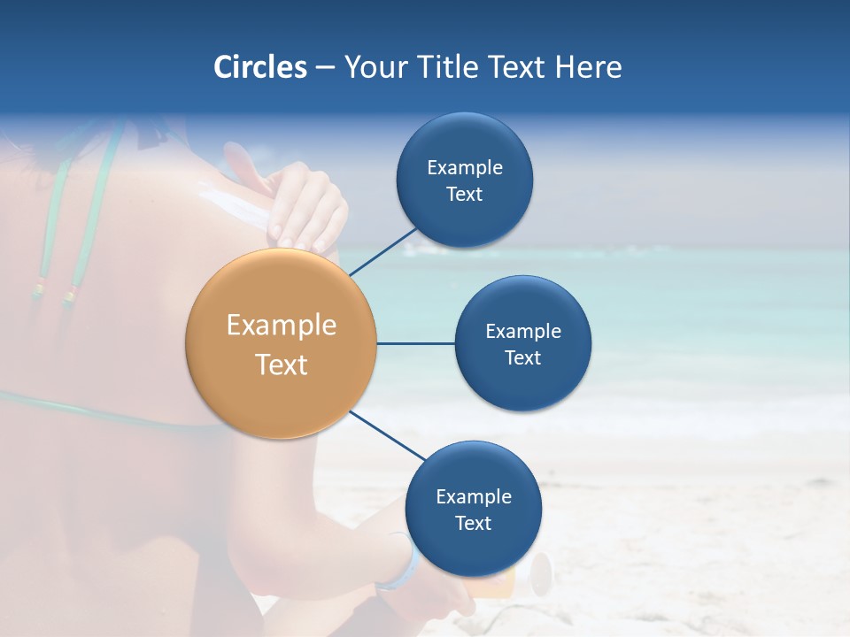 Cream Bodylotion Vacation PowerPoint Template