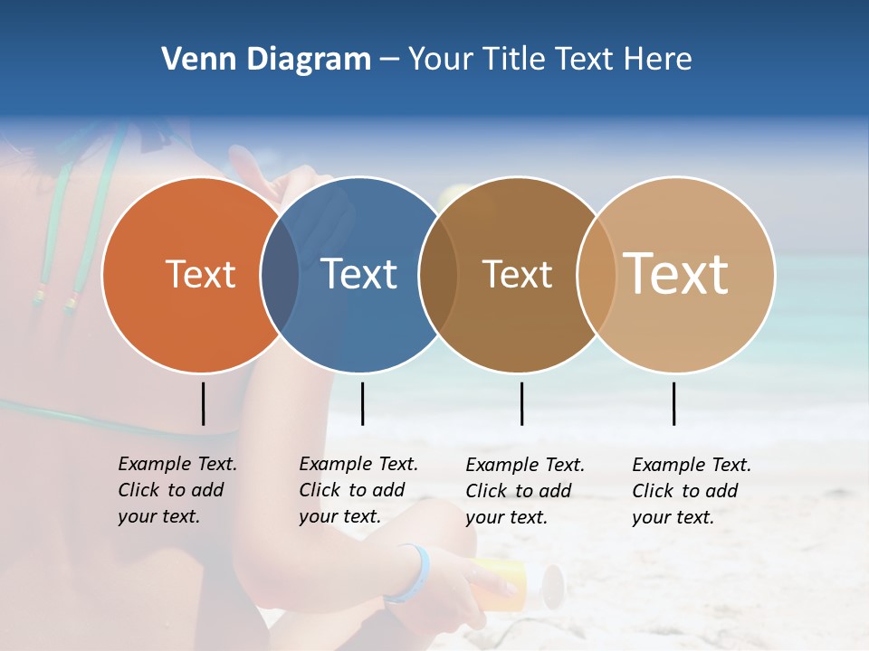 Cream Bodylotion Vacation PowerPoint Template