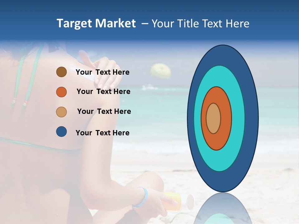 Cream Bodylotion Vacation PowerPoint Template