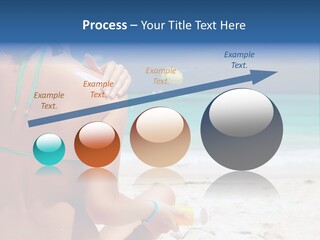 Cream Bodylotion Vacation PowerPoint Template