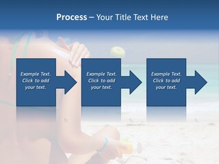 Cream Bodylotion Vacation PowerPoint Template