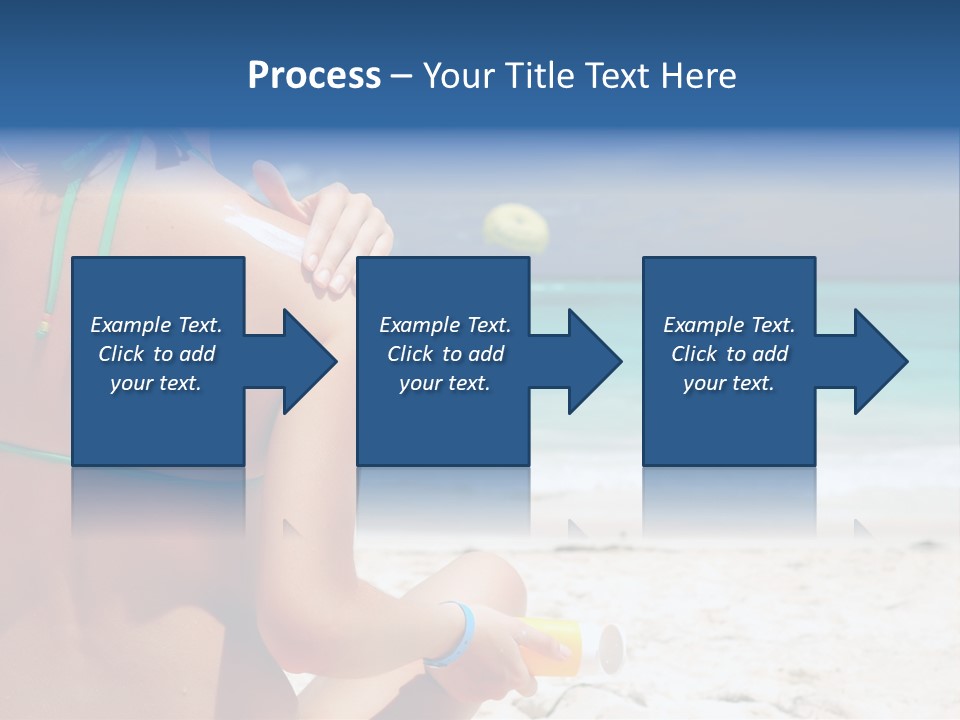 Cream Bodylotion Vacation PowerPoint Template