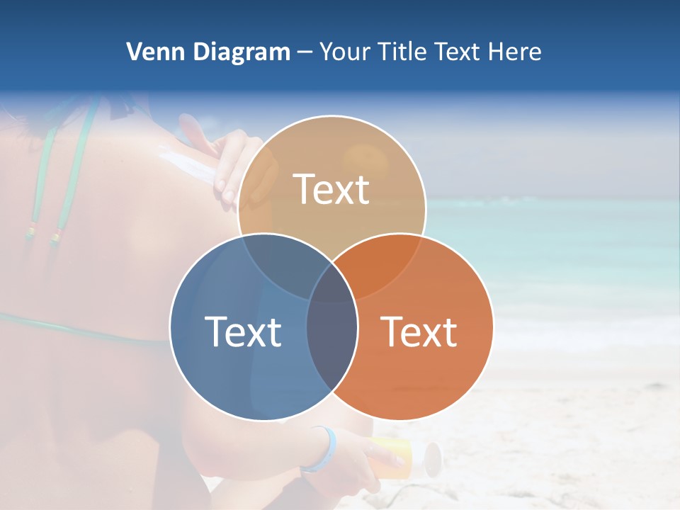 Cream Bodylotion Vacation PowerPoint Template