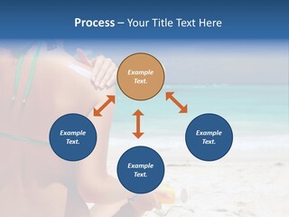 Cream Bodylotion Vacation PowerPoint Template