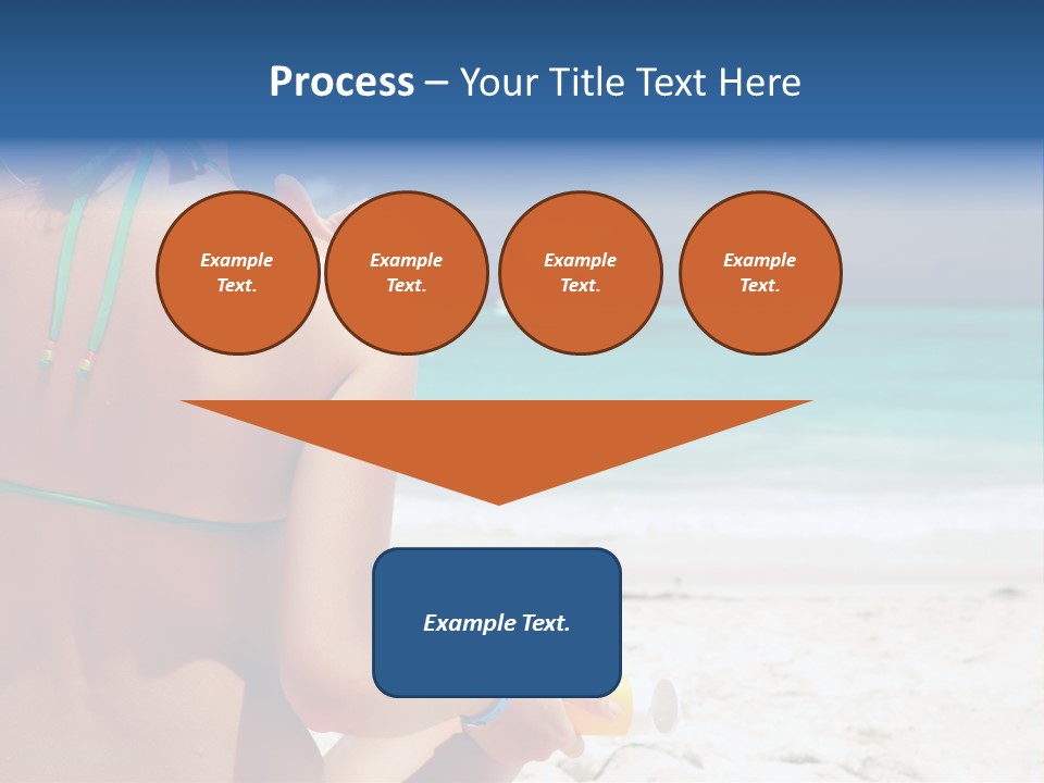 Cream Bodylotion Vacation PowerPoint Template