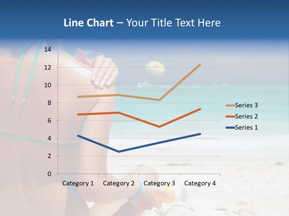 Cream Bodylotion Vacation PowerPoint Template