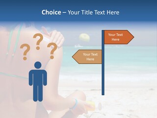 Cream Bodylotion Vacation PowerPoint Template