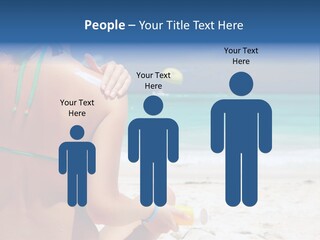 Cream Bodylotion Vacation PowerPoint Template