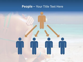 Cream Bodylotion Vacation PowerPoint Template