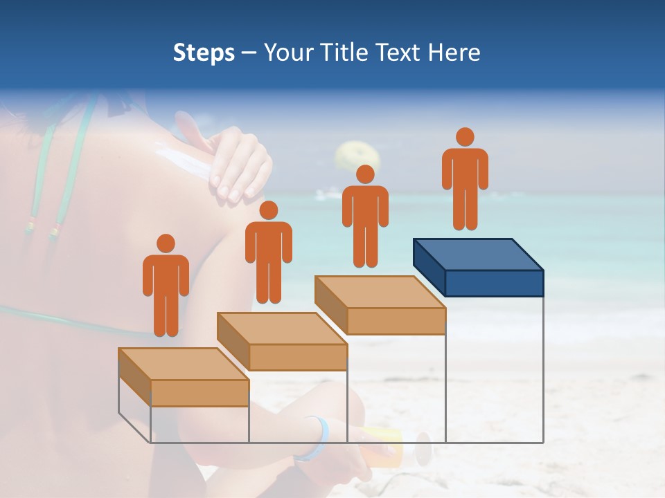 Cream Bodylotion Vacation PowerPoint Template