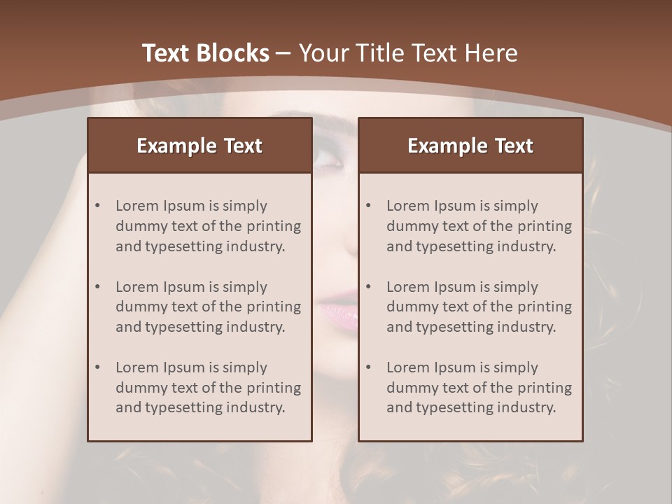 Feminin Mermaids Side By Side PowerPoint Template