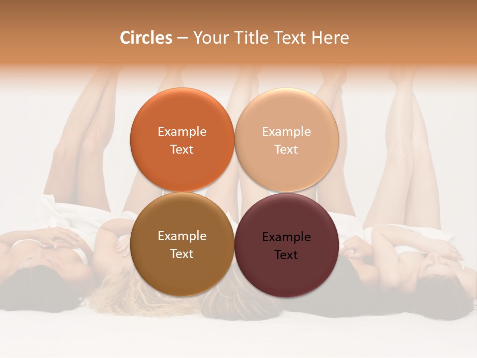 Feminin Mermaids Side By Side PowerPoint Template