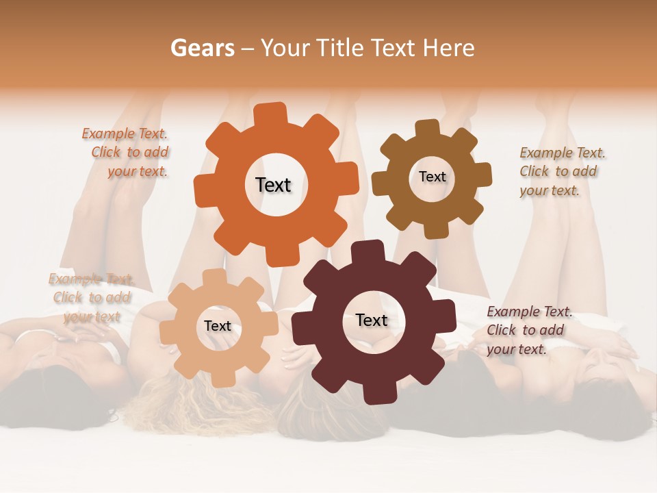 Feminin Mermaids Side By Side PowerPoint Template