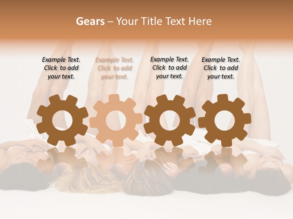 Feminin Mermaids Side By Side PowerPoint Template