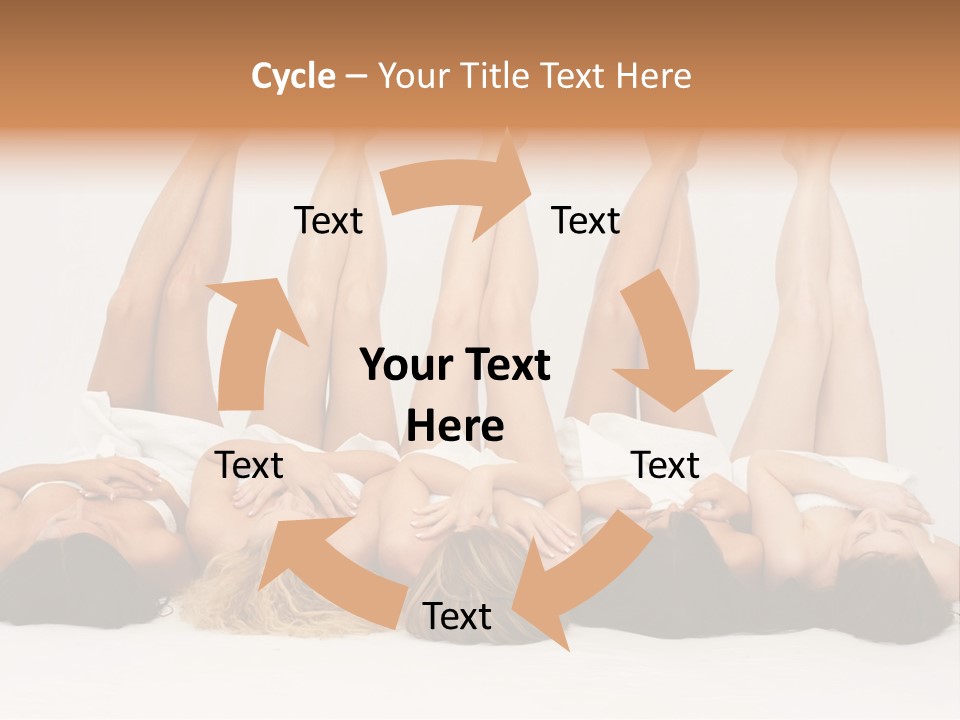 Feminin Mermaids Side By Side PowerPoint Template