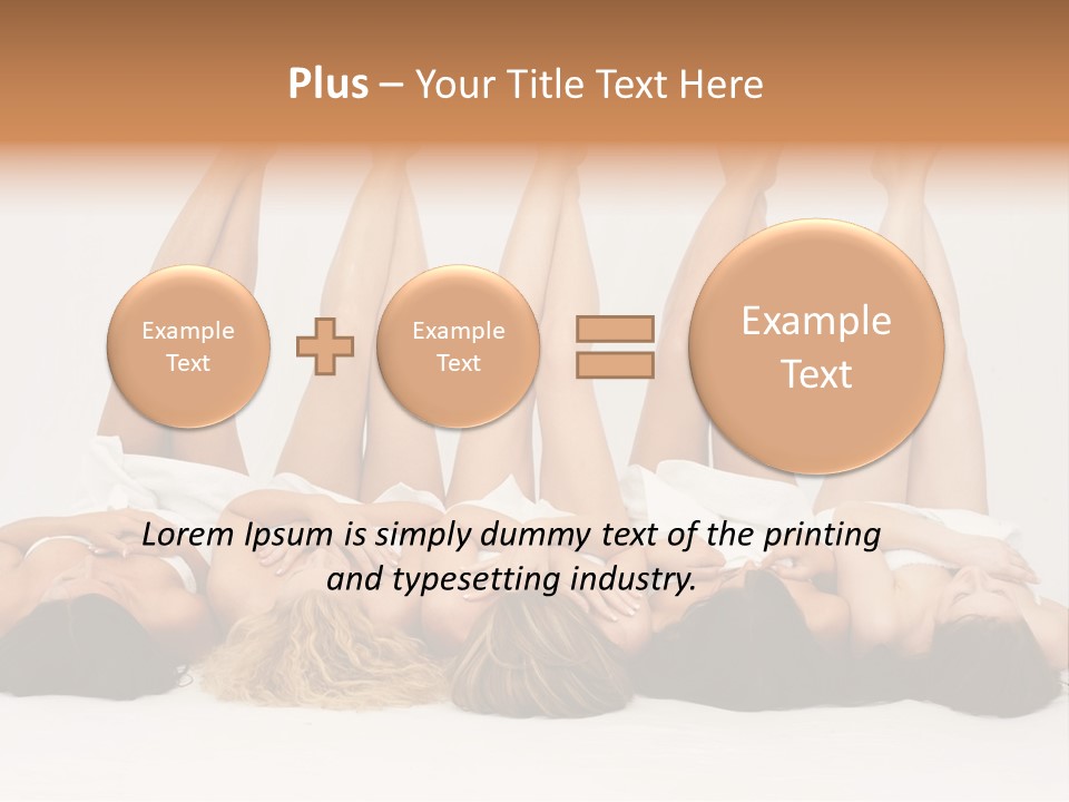 Feminin Mermaids Side By Side PowerPoint Template