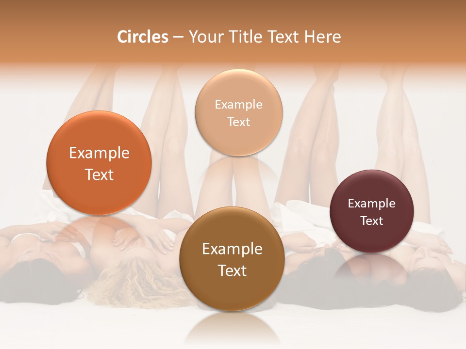 Feminin Mermaids Side By Side PowerPoint Template