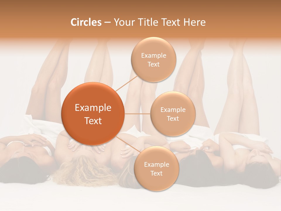 Feminin Mermaids Side By Side PowerPoint Template