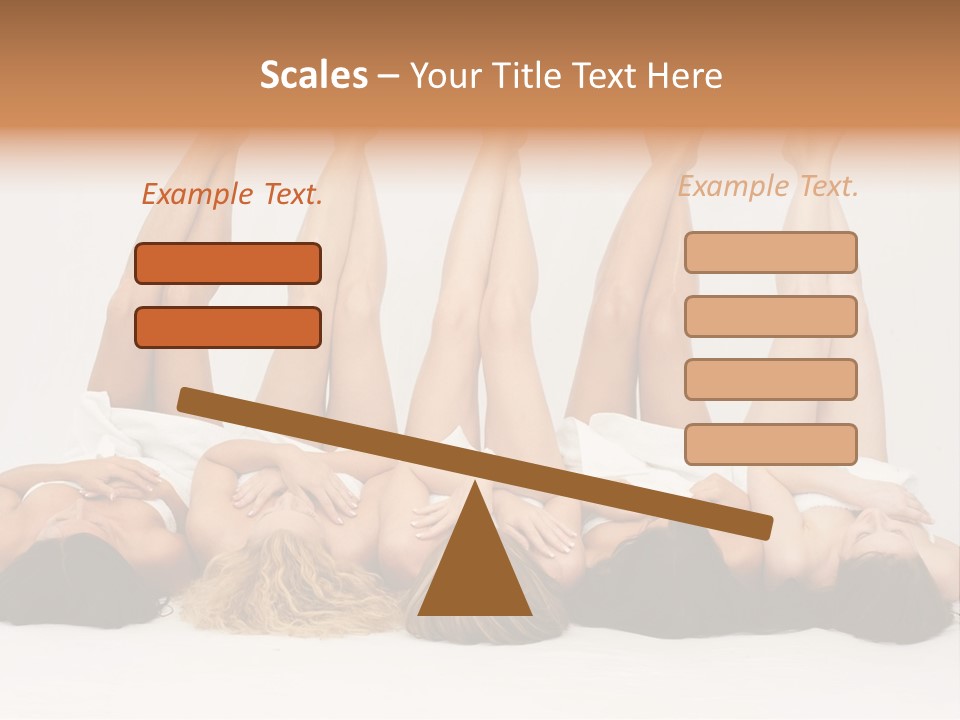 Feminin Mermaids Side By Side PowerPoint Template