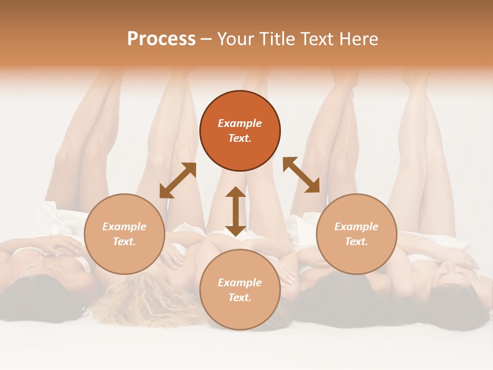 Feminin Mermaids Side By Side PowerPoint Template