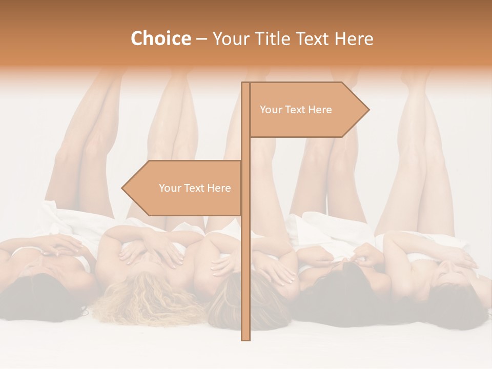 Feminin Mermaids Side By Side PowerPoint Template