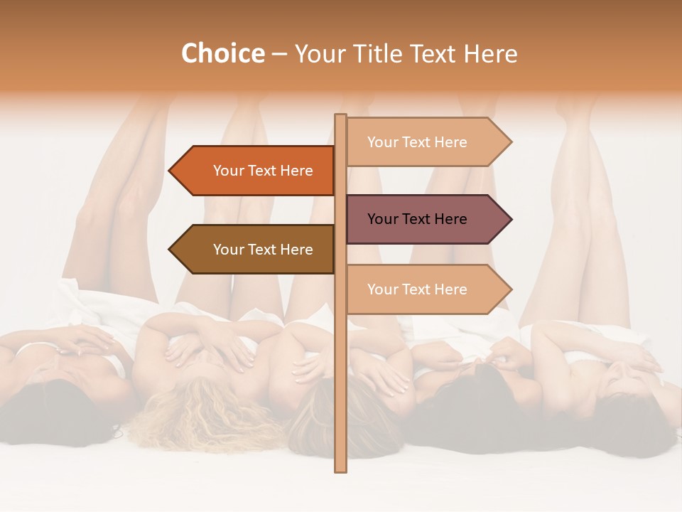 Feminin Mermaids Side By Side PowerPoint Template