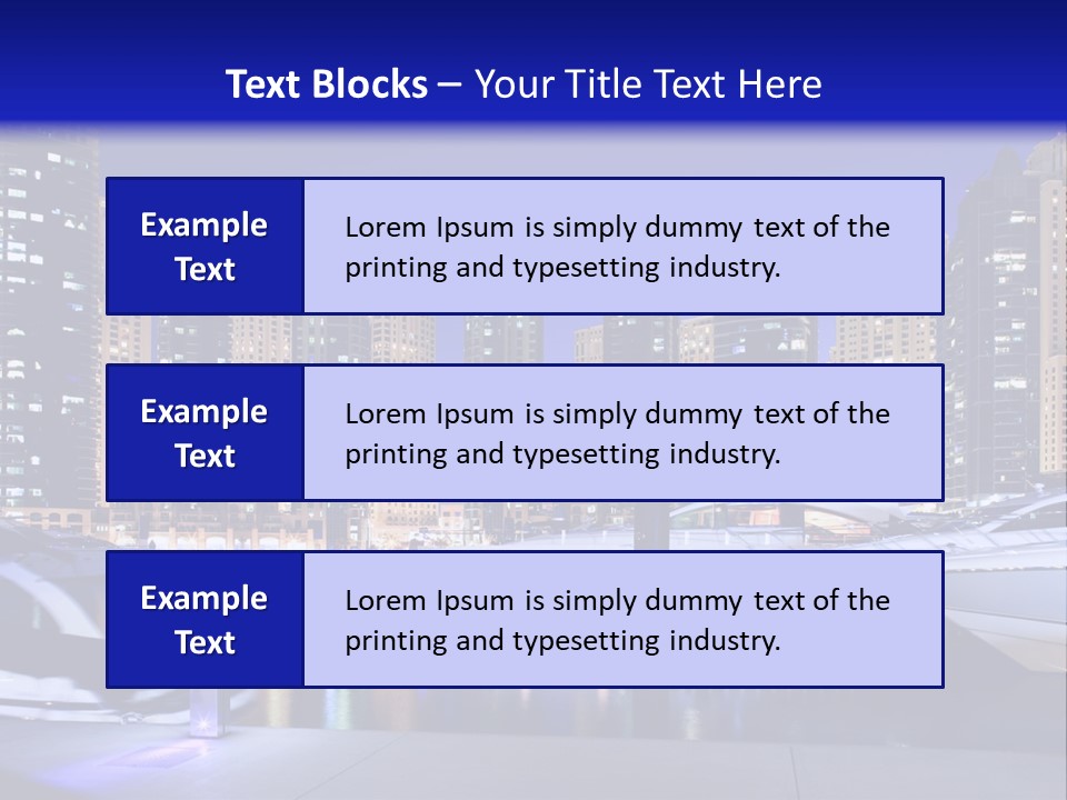 A Group Of Boats In A Harbor With A City In The Background PowerPoint Template