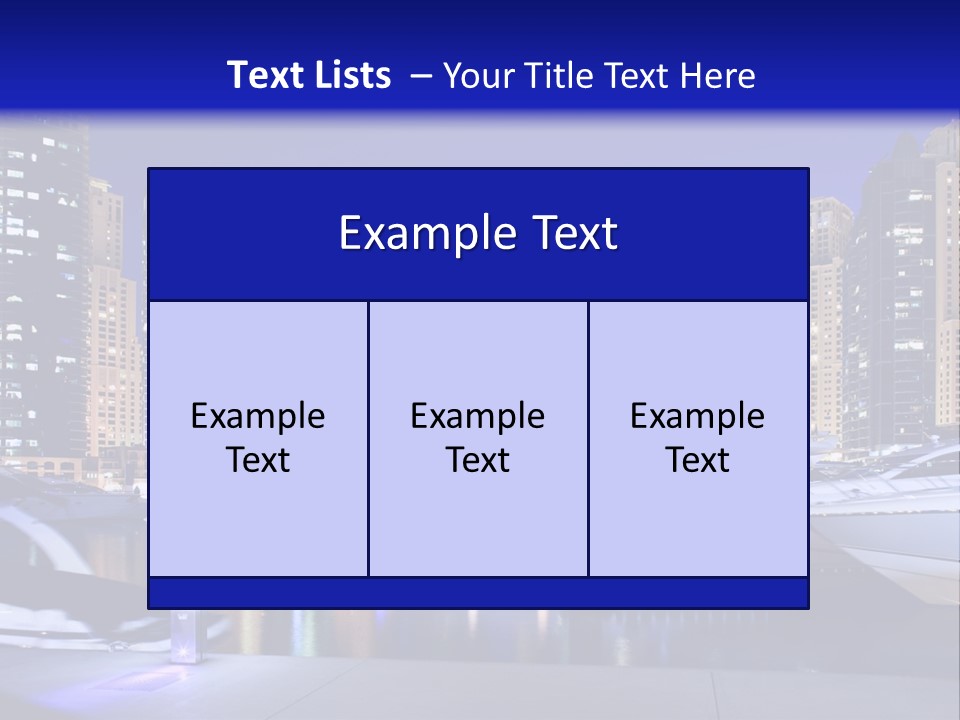 A Group Of Boats In A Harbor With A City In The Background PowerPoint Template
