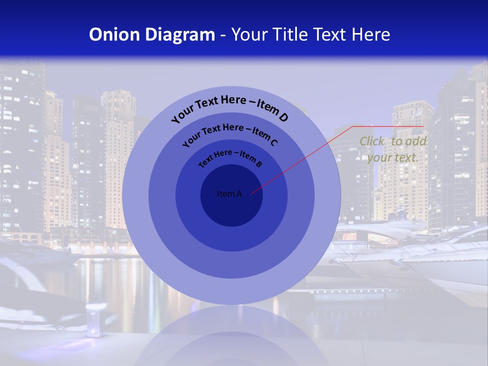 A Group Of Boats In A Harbor With A City In The Background PowerPoint Template