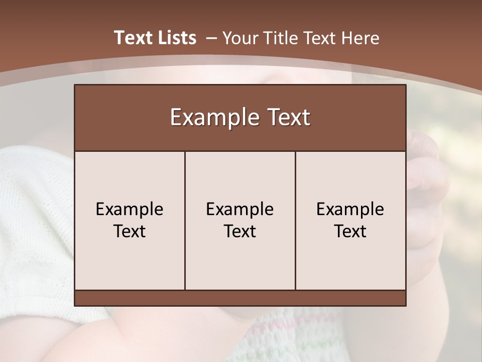 A Little Girl Holding An Apple In Her Hands PowerPoint Template