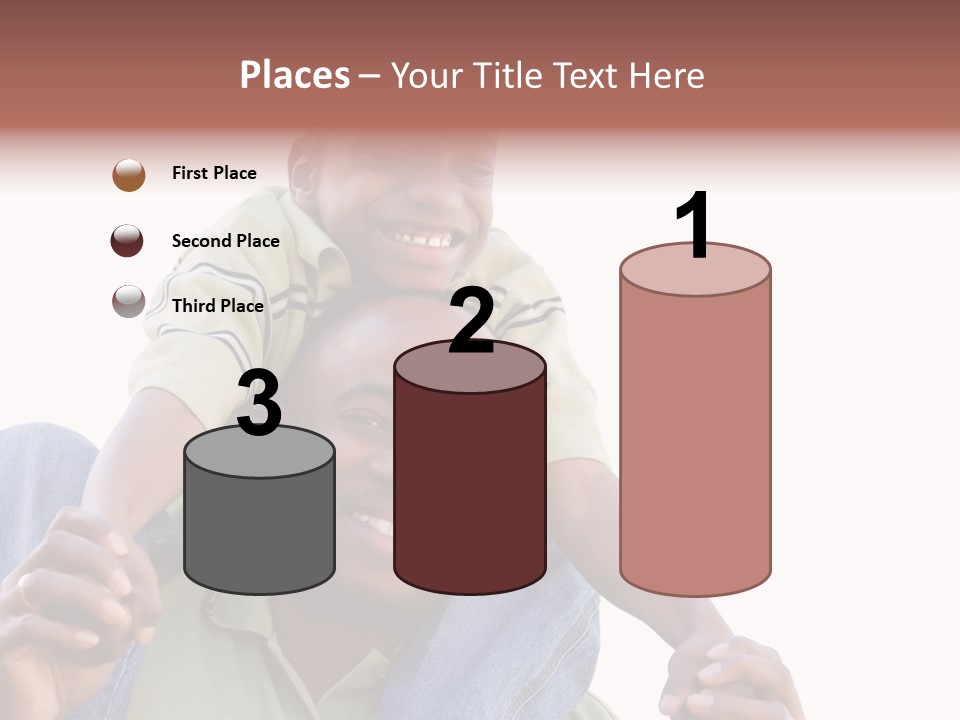 Street Traffic Light Forward PowerPoint Template
