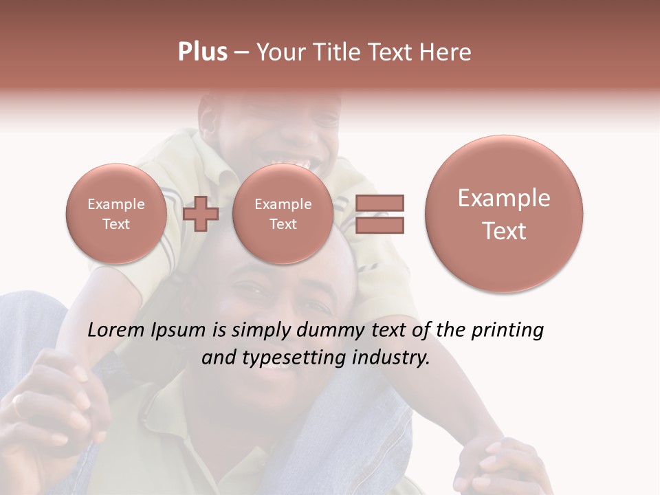 Street Traffic Light Forward PowerPoint Template