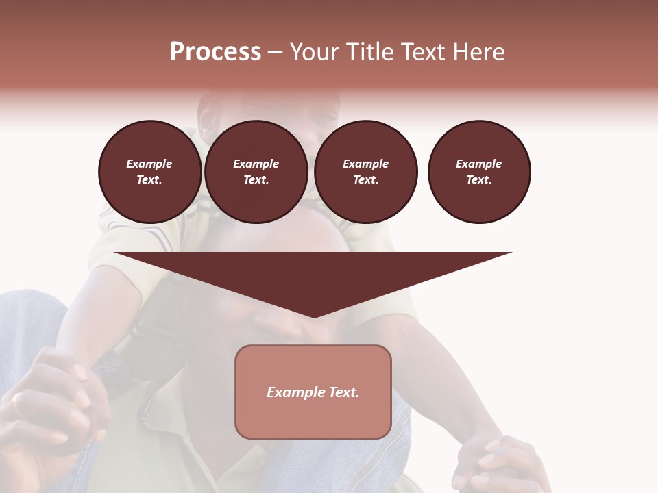 Street Traffic Light Forward PowerPoint Template