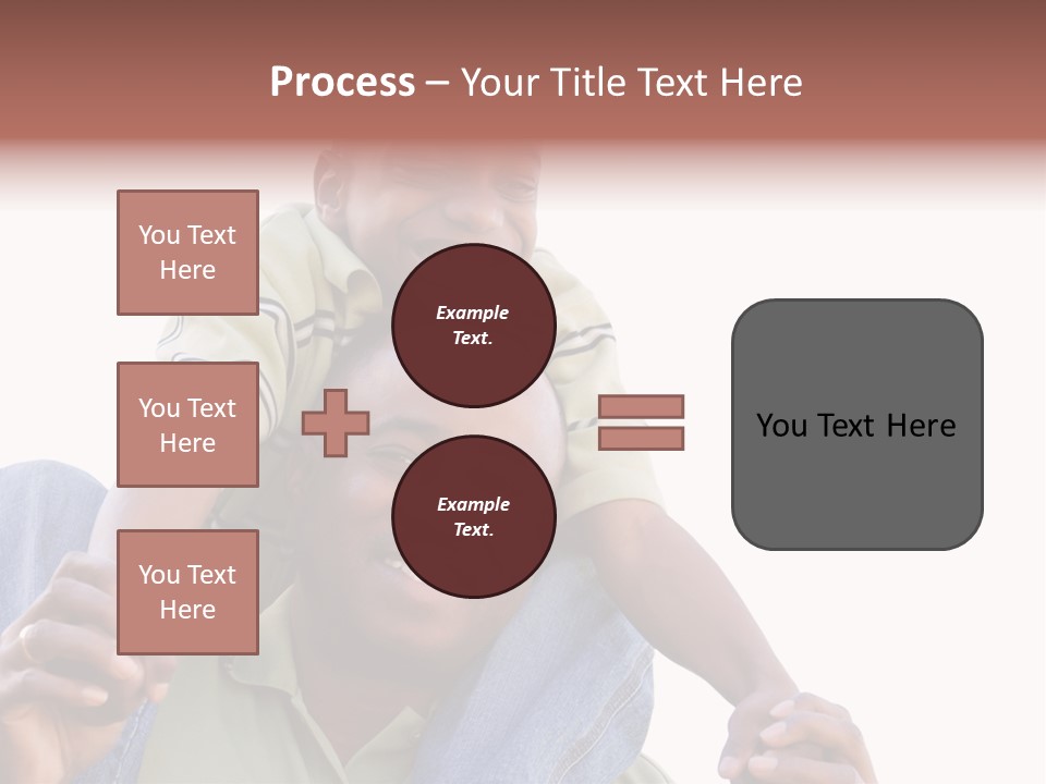 Street Traffic Light Forward PowerPoint Template