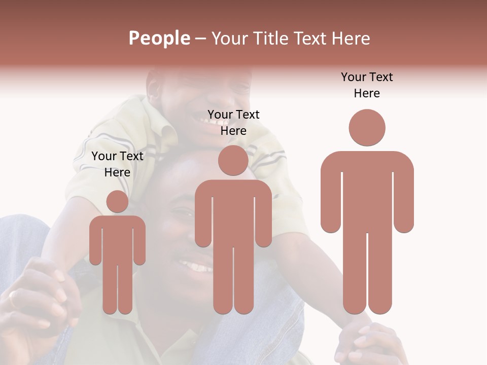 Street Traffic Light Forward PowerPoint Template