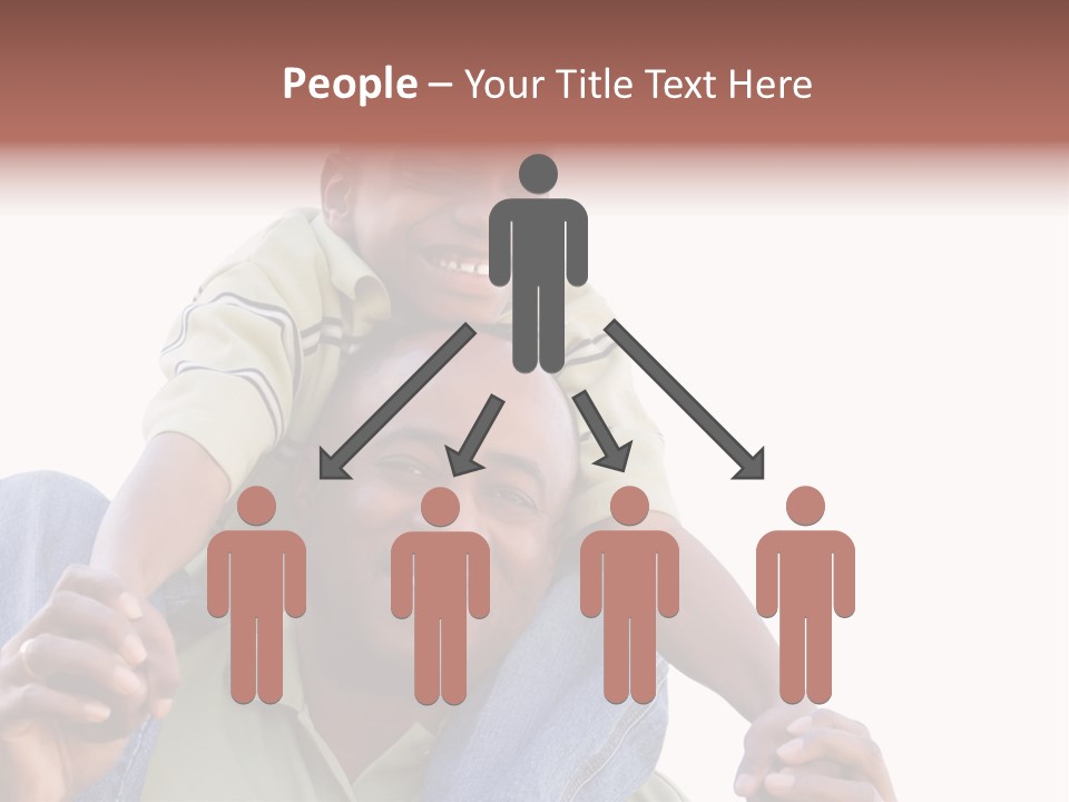 Street Traffic Light Forward PowerPoint Template