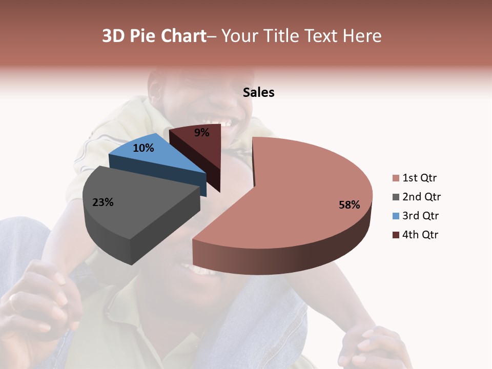 Street Traffic Light Forward PowerPoint Template