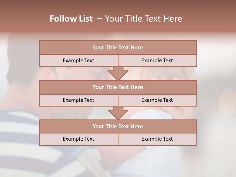 Education People Wall PowerPoint Template