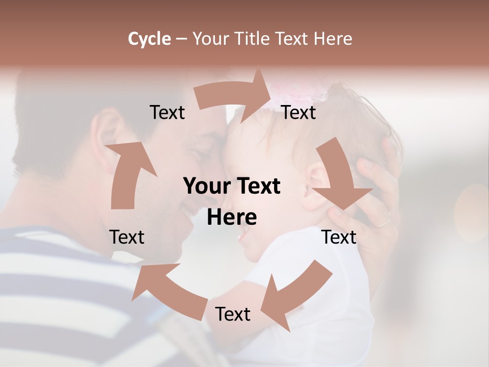 Education People Wall PowerPoint Template