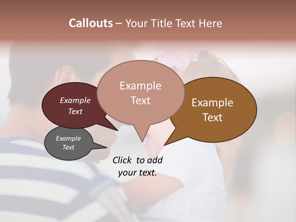 Education People Wall PowerPoint Template