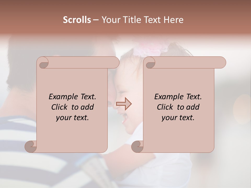 Education People Wall PowerPoint Template