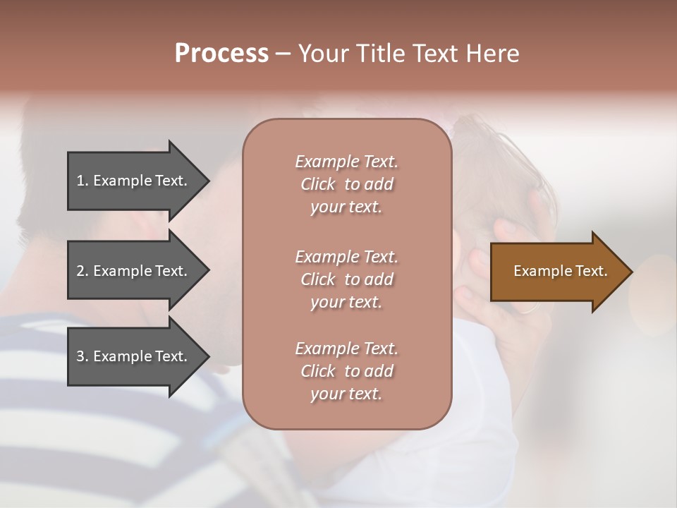 Education People Wall PowerPoint Template