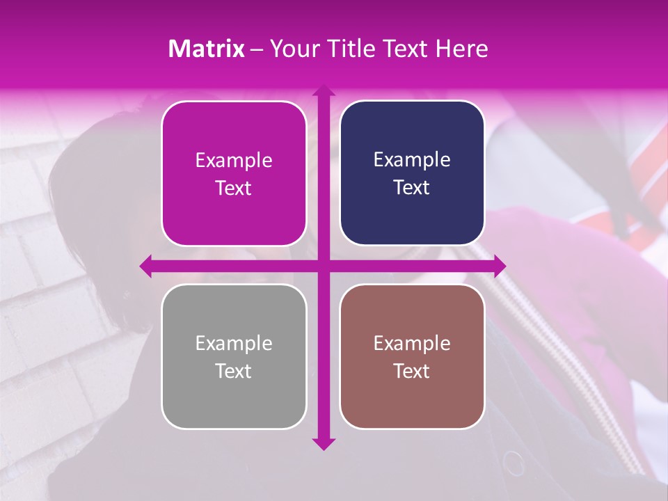 Education People Wall PowerPoint Template