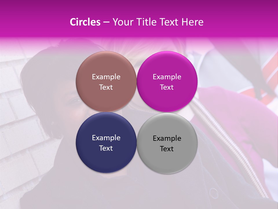 Education People Wall PowerPoint Template